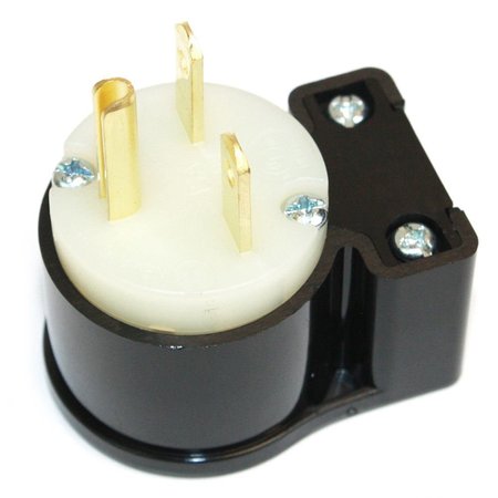SUPERIOR ELECTRIC 15A 250V NEMA 6-15P Straight Electrical Plug YGA020A